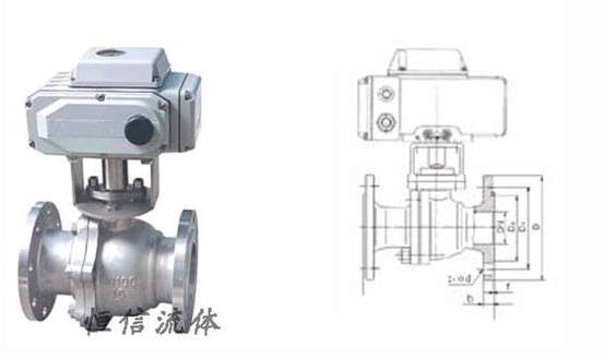 電動(dòng)法蘭球閥